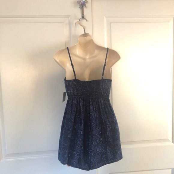 FLASH SALE item!! NWT BOHEMIAN BLUE ROMPER W/ POCKETS AND CUTOUTS - Picture 8 of 11